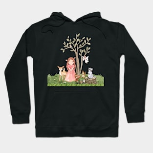 The Girl Who Lived in the Woods Hoodie